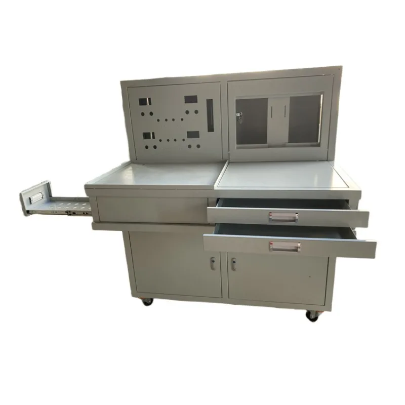 

Embedded bevel dual console non-standard piano monitoring console can be used to open the device button hole