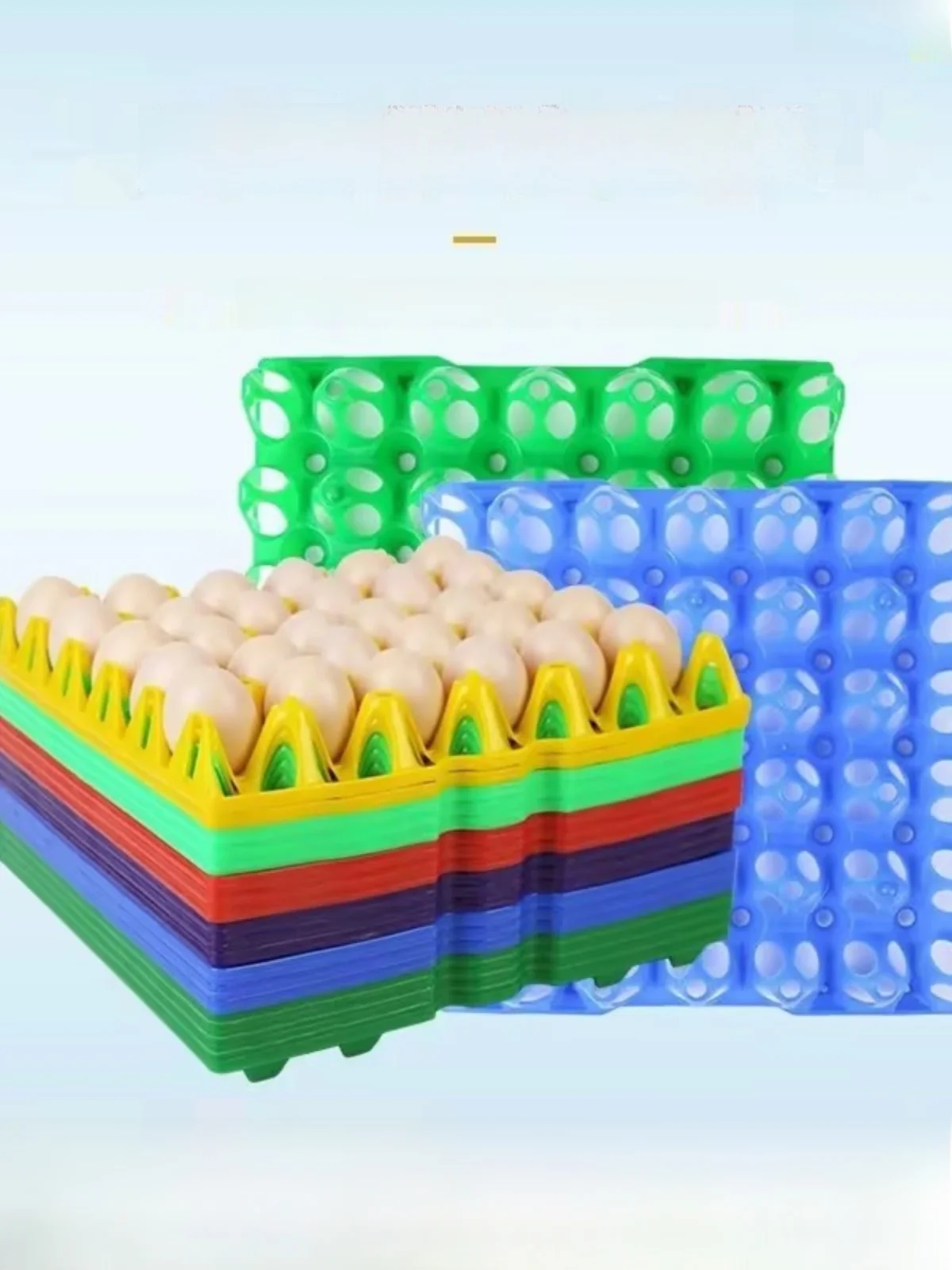 

Экологичный пластиковый лоток для яиц, устойчивый к падениям, 30 предметов, органайзер для хранения яиц для домашней кухни, для использования на ферме Chien