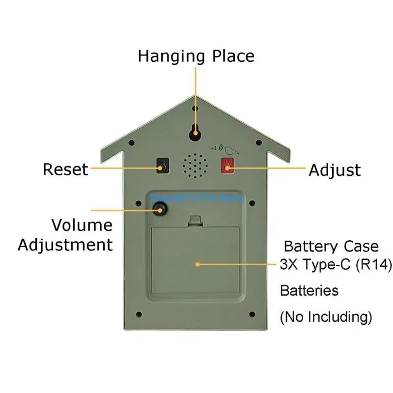 Cuco cuco cuco reloj pared sonidos péndulo reloj escritorio reloj escritorio reloj reloj regalo