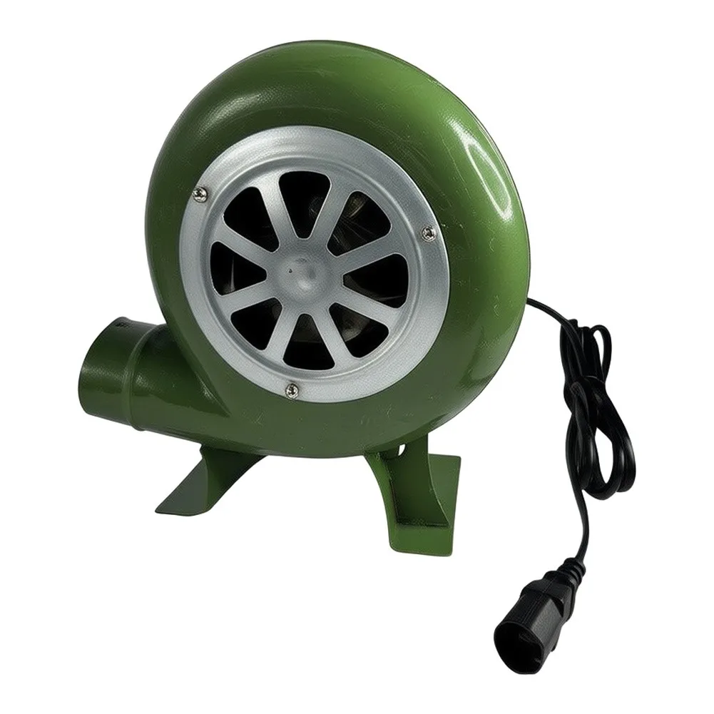 48V Electric Blower 30W-80W Adjustable Airflow Iron Combustion Aid For Outdoor Travel Stove Charcoal Grill For Blacksmith Firepl