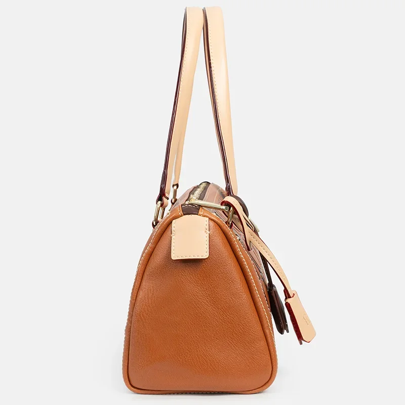 CH Brand Women Shoulder Bag Vintage Monogram Bag Chic Lock Ornament Women Daily Casual Handbag 2026 Fashion Trend image 6