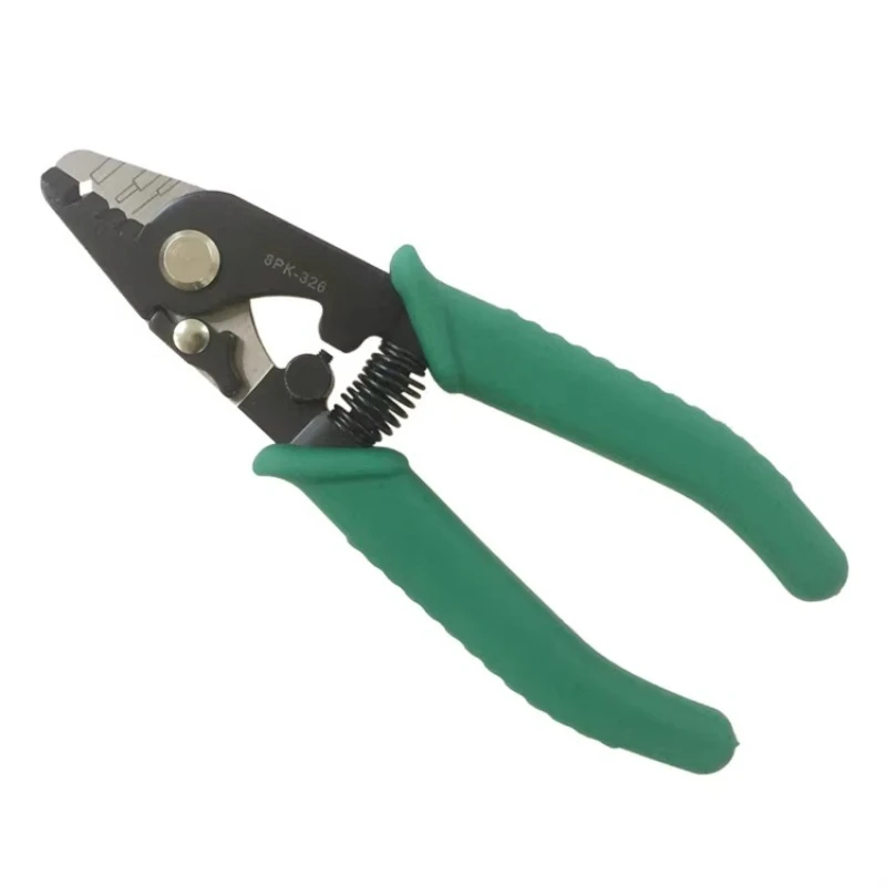 

FTTH Tools Fiber Optical Cable Stripper Three Hole Optical Fiber Cutter