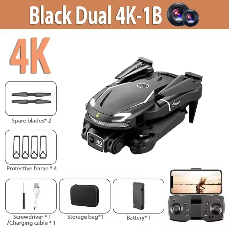 Para Xiaomi V88 Drone 4K 5G GPS profesional HD fotografía aérea Control remoto avión HD Cámara Dual Quadcopter juguete UAV