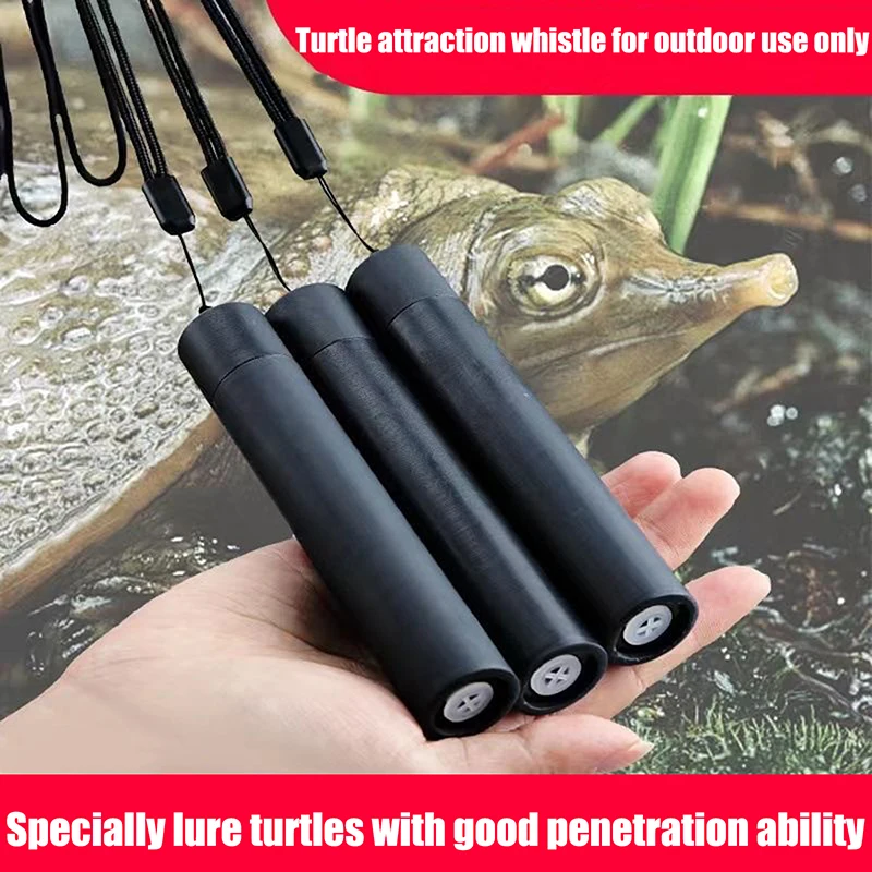 Apito de Tartaruga Fischer para Atrair Pescadores de Snappers, Auxílio para Pescadores, Apito de Ondas Sonoras de Alta Frequência com Alta Potência de Penetração