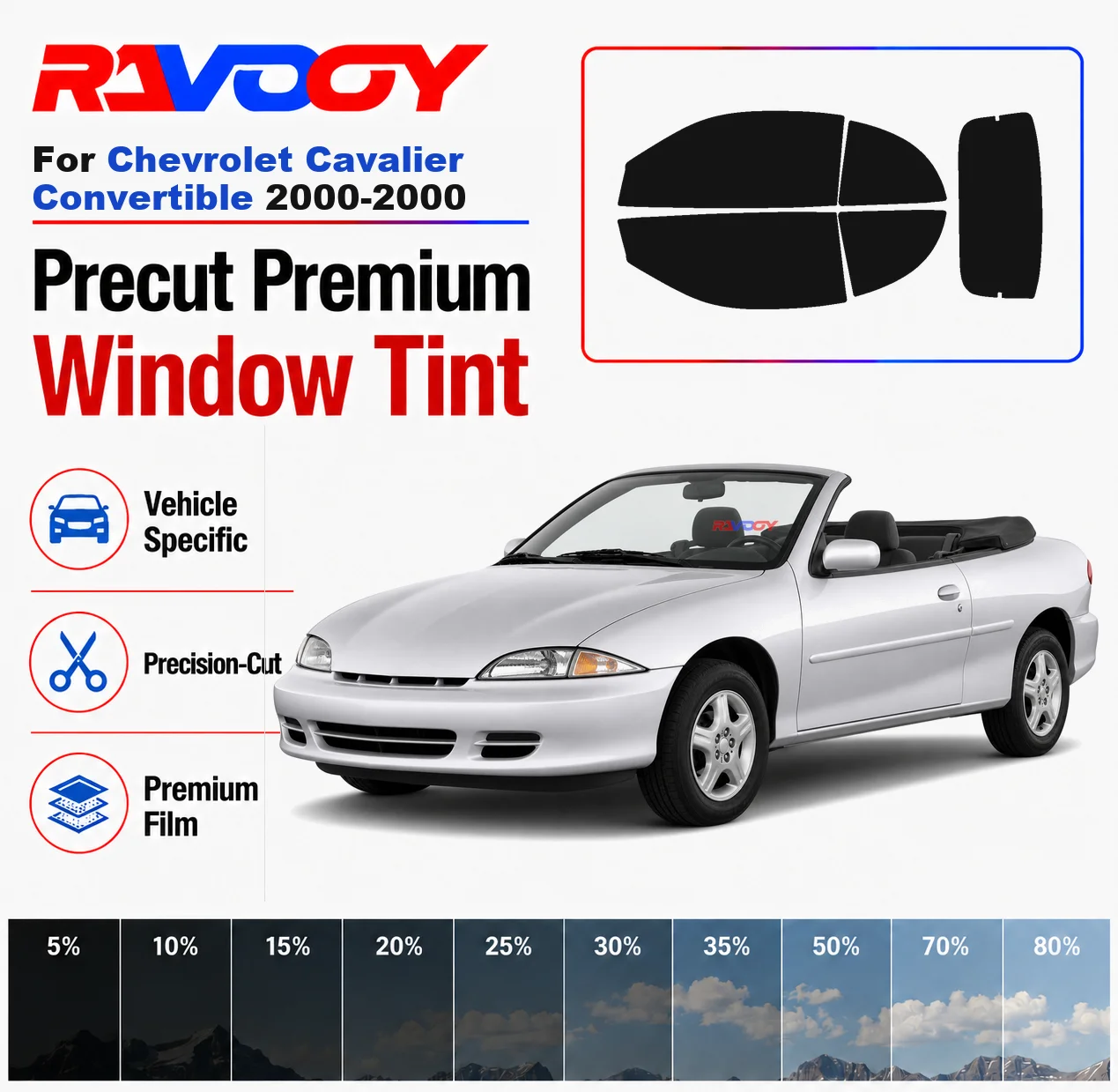 premium-precut-window-tint-kit-front-rear-windows-rear-windshield-for-chevrolet-cavalier-convertible-2000-2000-nano-ceramic-film