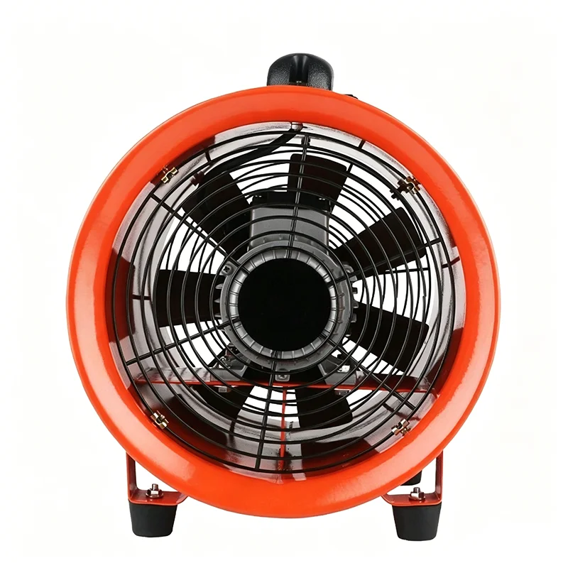8-inch Portable Ventilation Exhaust Fan Ducted High-speed High-power Blower Tunnel Painting Industrial Ventilation Equipment view 2