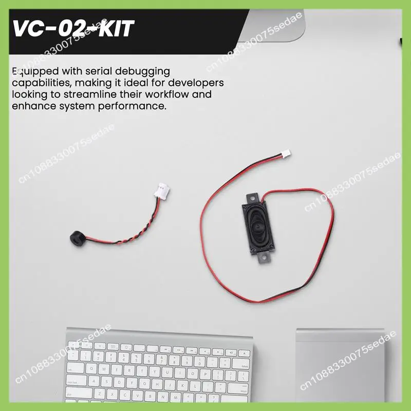 

Y19A VC-02-Kit AI Интеллектуальный автономный голосовой модуль Макетная плата с поддержкой последовательного отладки