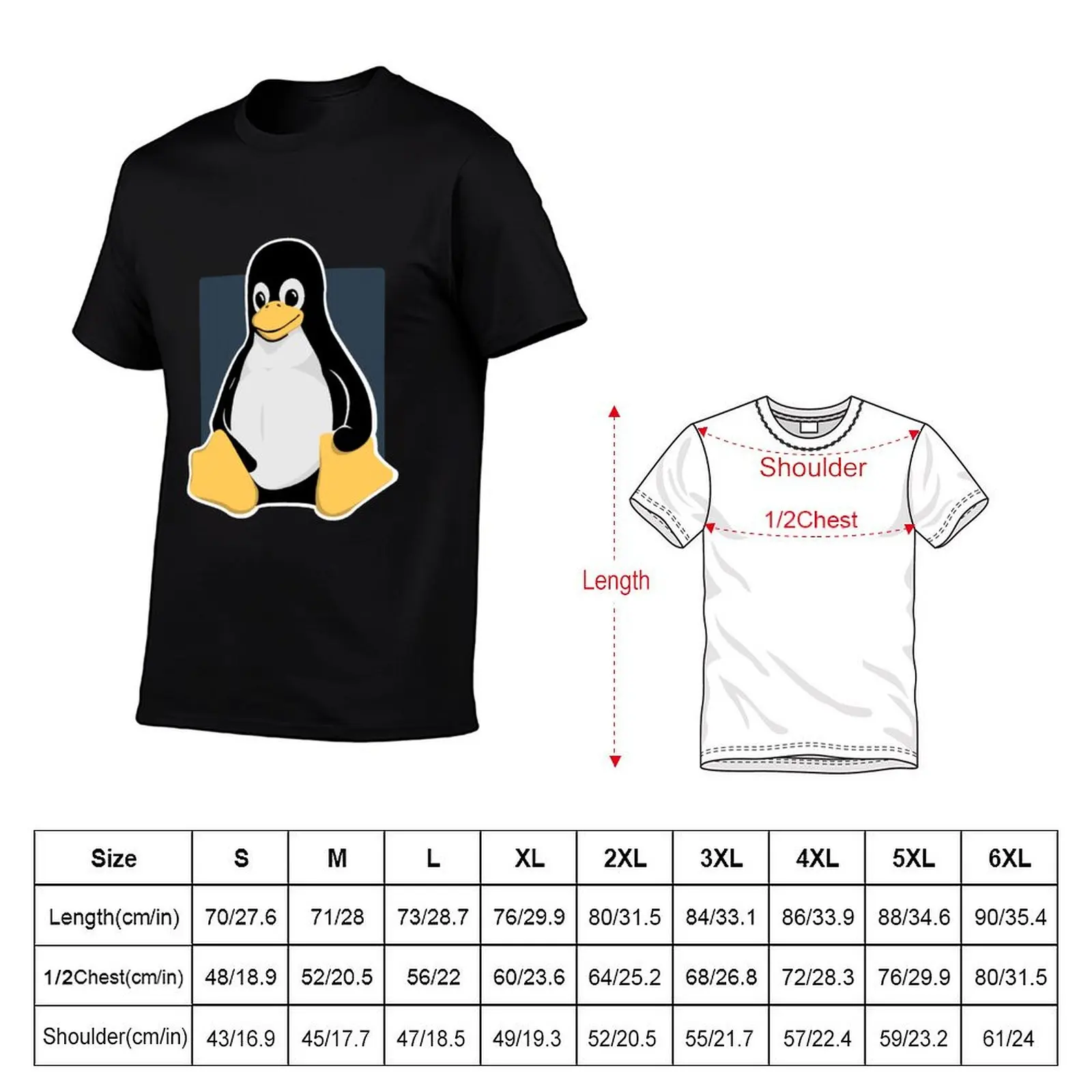 Tux Vector T-Shirt graphics man t shirt clothing for men
