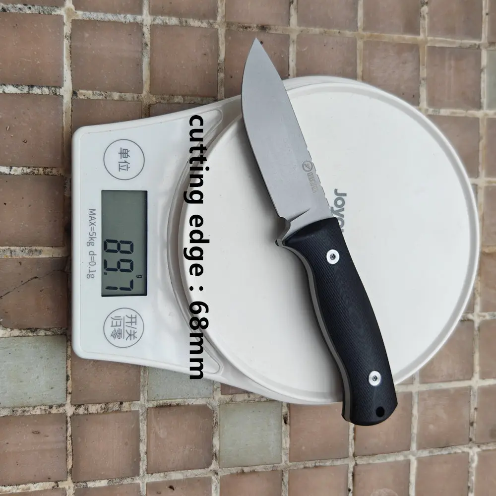 

DICORIA DK18 SANDVIK 14C28N Steel Small Fixed Blade Knife G10 Handle KYDEX Sheath Hunt Straight Camp Survival Outdoor EDC Tool