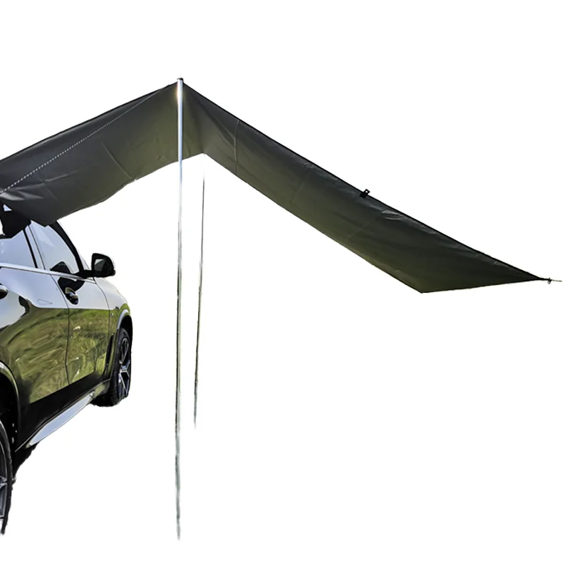 

Oxford Four-Season Waterproof (1500-2000mm) Car Roof Top Tent with 5cm Mattress Modern Style Side Canopy for Outdoor Camping SUV