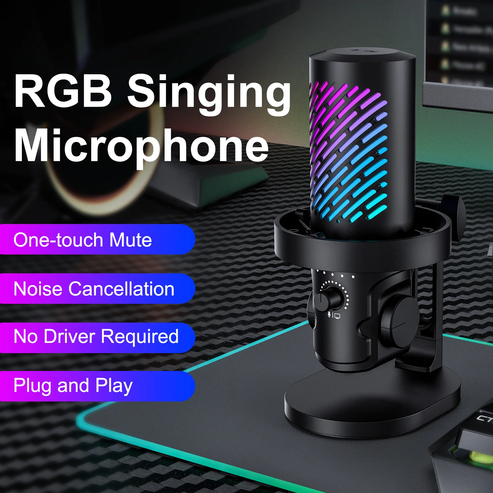 Tenlamp CG1 RGB USB Streaming - Pc Gaming Youtubers review and price