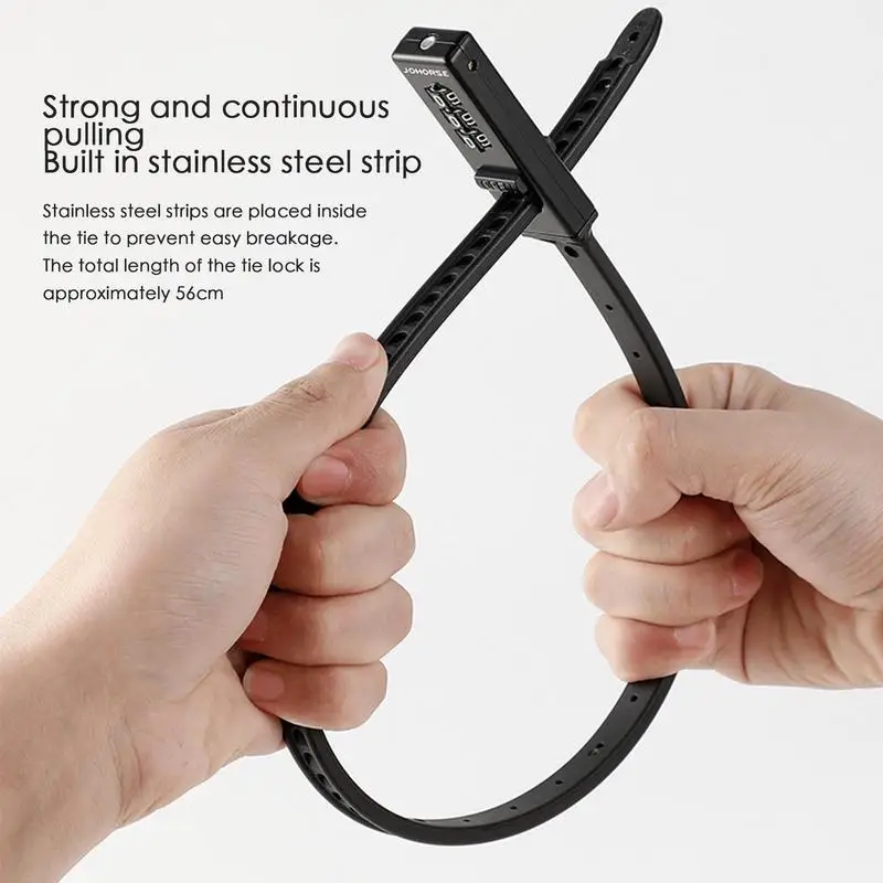 Anti-Theft Bike Lock 3 Digit Code Combination Steel Cable Tie Lock Bicycle Security Helmet Lock Mountain Road Bike Security Lock