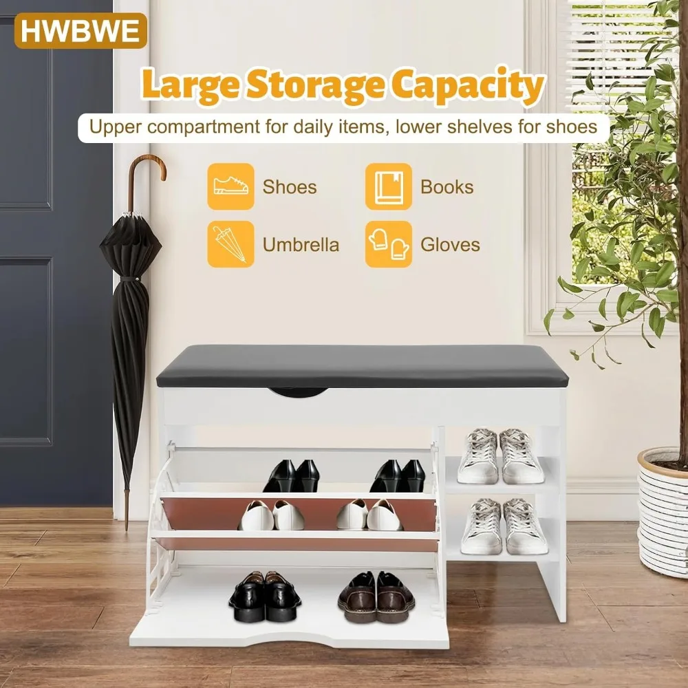 Set di 2 sedie da pranzo in rattan stile fattoria moderna della metà del secolo con schienale curvo in canna e rivestimento in tessuto di lino