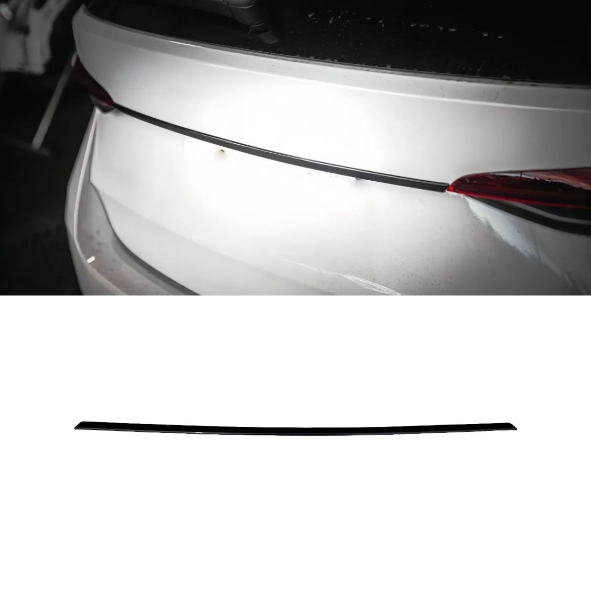 

Car Rear Trunk Decorative Strip Exterior For Skoda Octavia MK4 Body Kit Car Accessories