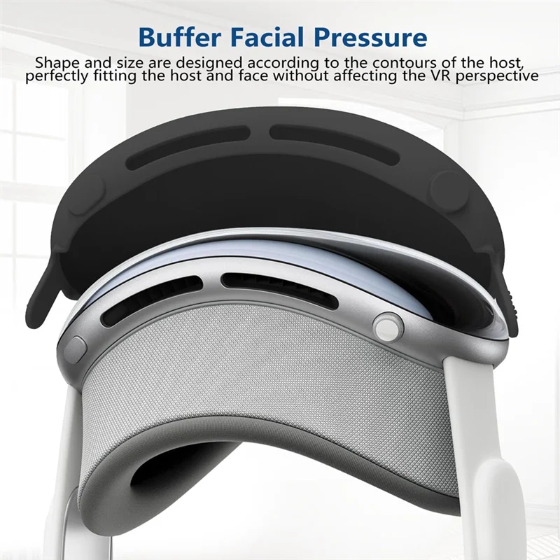 For  Vision Pro Silicone Eye Mask Kit For Vision Pro Console Case Dustproof VR Accessories