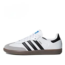 Adidas-Clover SAMBA OG Classic Board Shoes para homens e mulheres, tênis respiráveis, antiderrapante, resistente ao desgaste, confortável, original