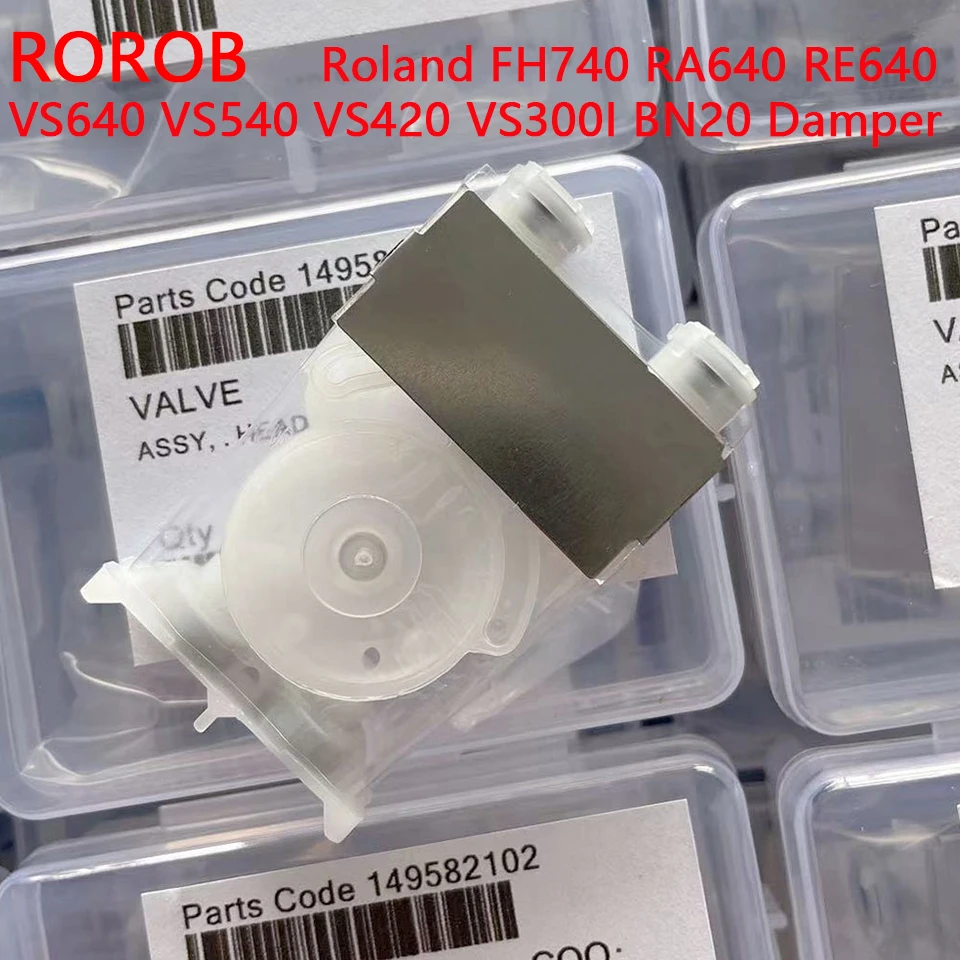 Asli Roland DX7 TFP Printhead Damper Assy untuk Roland FH740 RA640 RE640 VS640 VS540 VS420 VS300I BN20 pencetak Dumper Filter