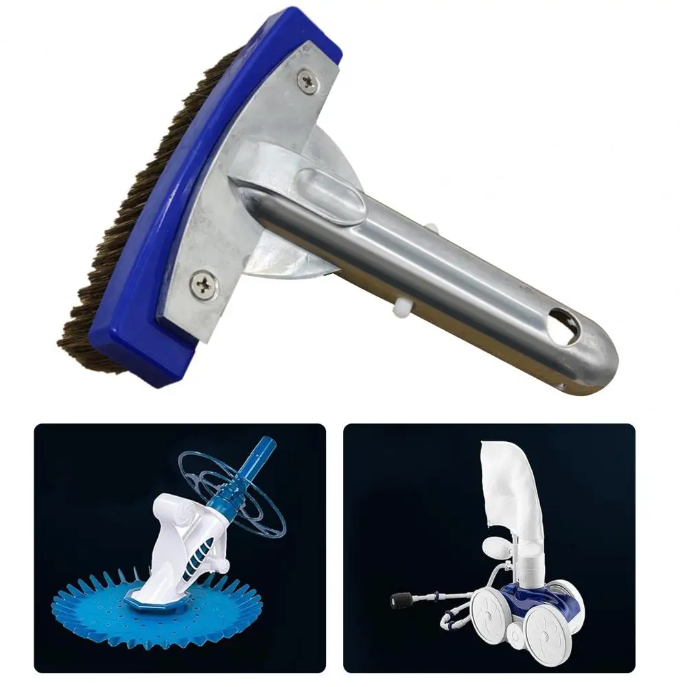 Pool Edge Cleaner Durable Pool Cleaning Brush with Tough Bristles for Easy Stain Removal Scrubbing of Floors Tiles Swim Areas