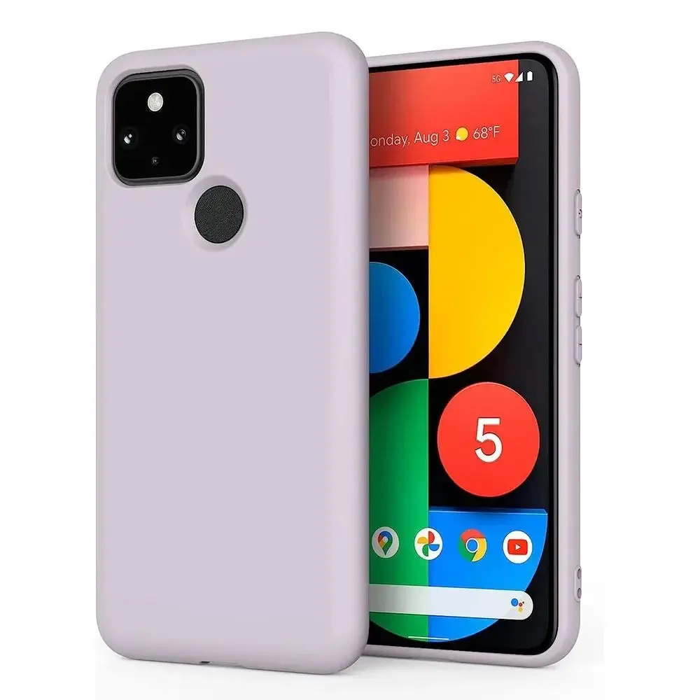 Liquid Slicone stoß feste Soft Phone Hülle für Google Pixel 5 5a 9 pro xl 3 3a xl 3xl 4 xl 4a 4g 5g 8a 6a 7a Cover Fundas Capa – Detail 13