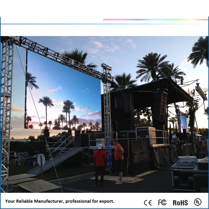 500x1000 مللي متر الضميمة الألومنيوم المصبوبة P4.81 P3.91 P2.97 داخلي خارجي كامل اللون لا توجد وحدة LED للإيجار الضميمة الفارغة #6