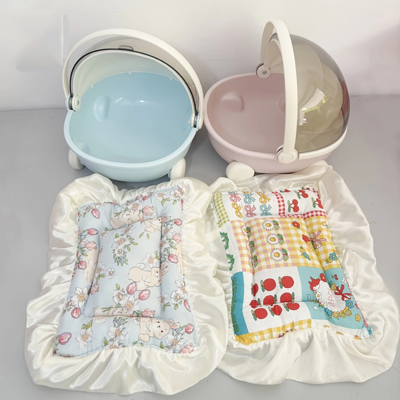 Niedliche Puppenschlafunterlage, Schlafmatte für Stubenwagen, geeignet für Baumwollpuppen und Plüschpuppen