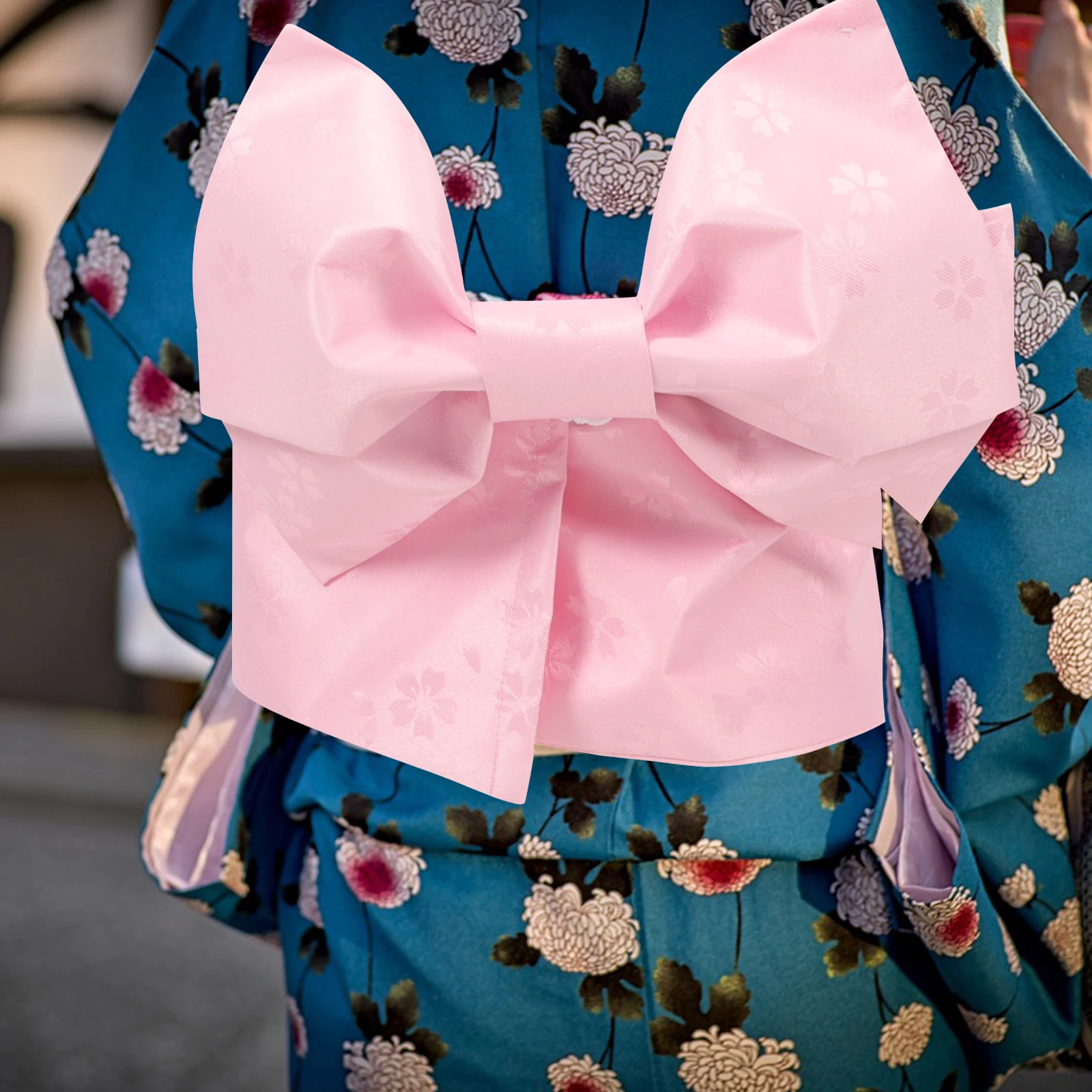 

Kimono Belt Bow Tie Japanese Waist B Belts for Dresses Yukata Girdle Bow Belts Waist Belt Adult Size