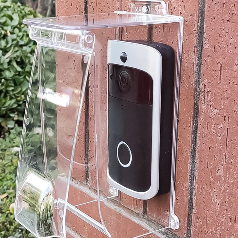 Waterproof Outdoor Smart Access Control Machine Protective Rain Flip Cover Shell