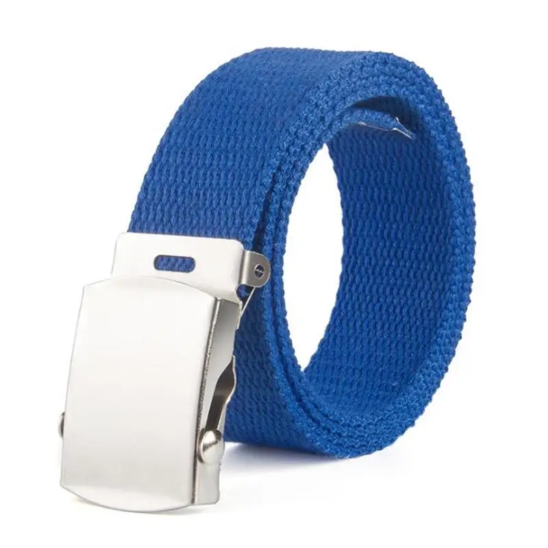 Children High Quality Canvas Belt Men Women Jeans Top Casual Luxury Strap Belts Boys and girls Jeans Waist Belts Cummerbund