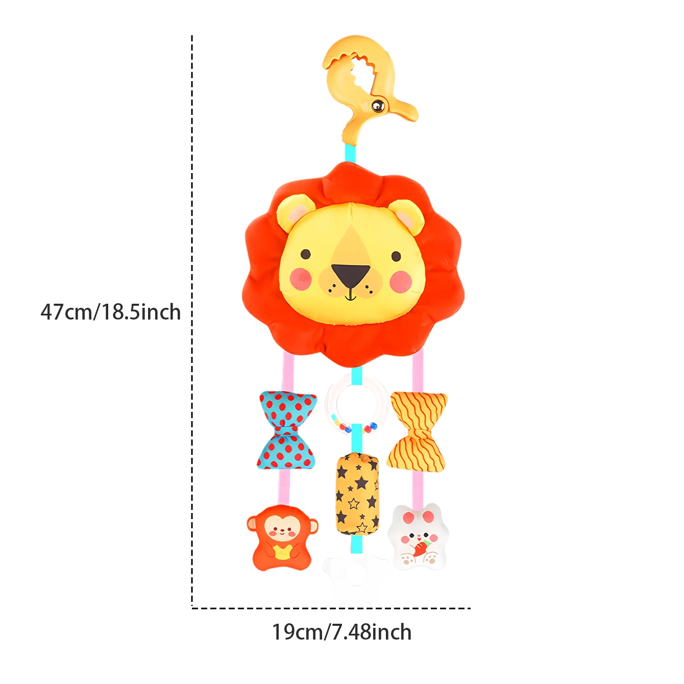 Baby Tap Leuk hangend rammelaar kinderwagen hangend speelgoed om baby's te kalmeren