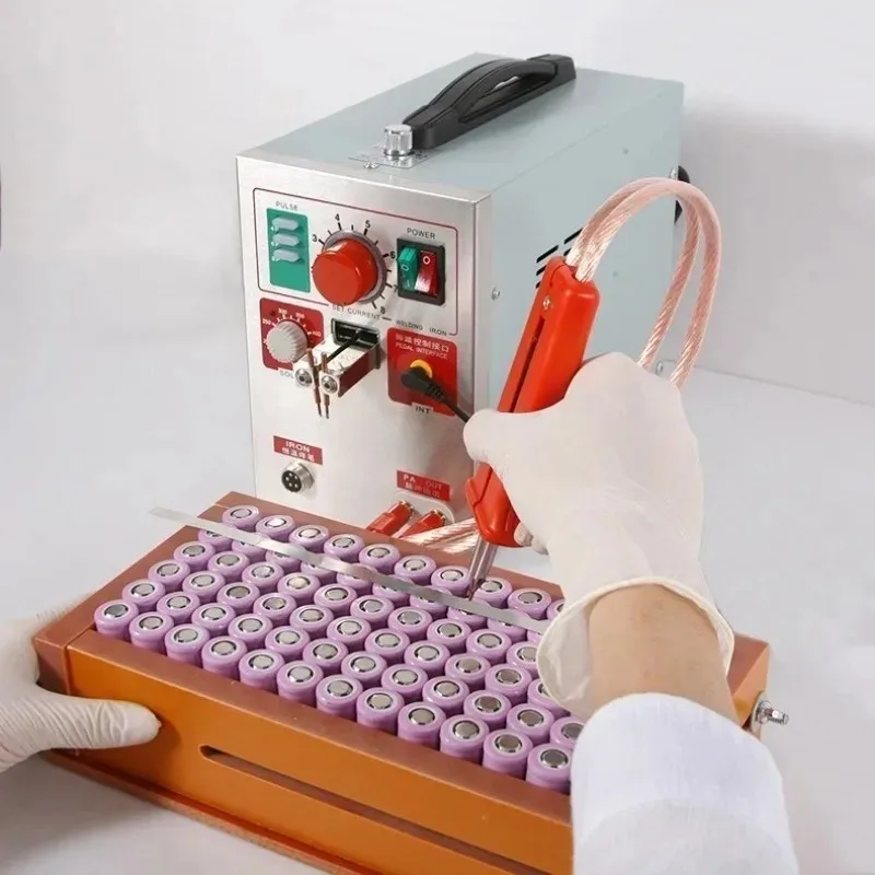 Mini Lithium Battery Spot Welder With Spot Welding Pen Power Battery Pack Nickel Tab Welding Portable DIY Assembly Repair