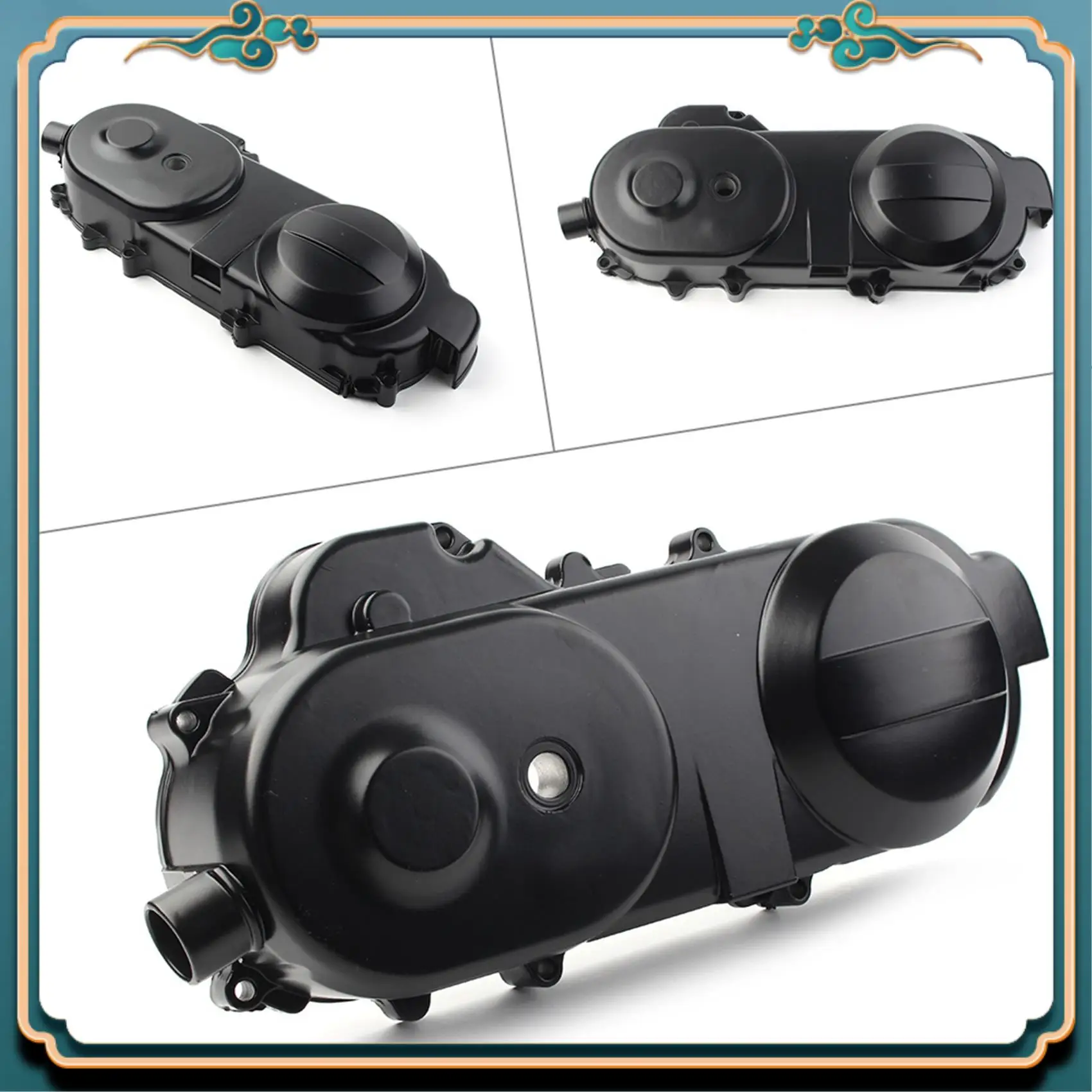 

Latest 1 Piece 49Cc 50Cc Crankcase Engine Cover Short Case Motor Left For GY6 Scooter QMB139 Moped