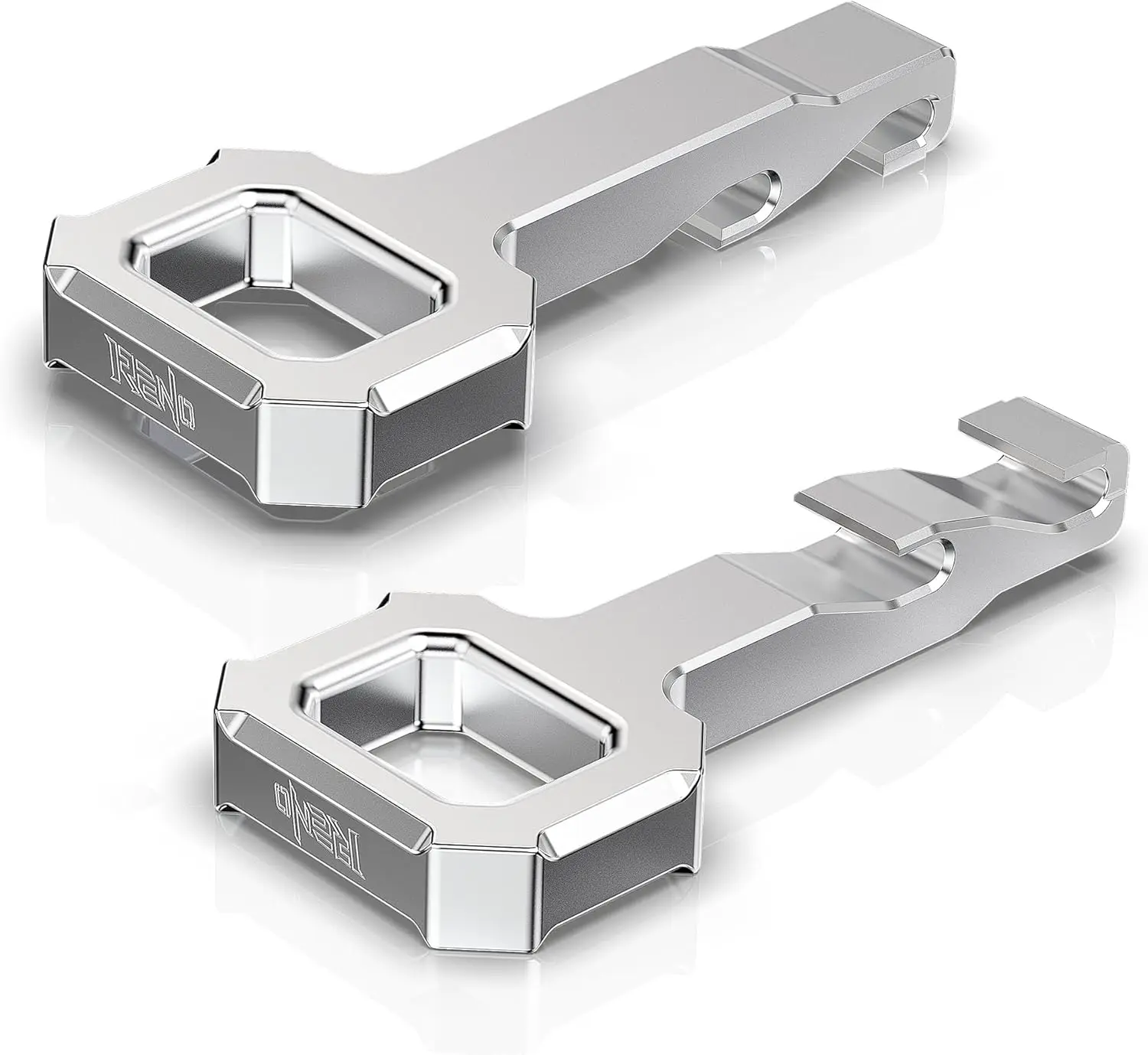 

Heavy Duty Aluminum Tow Hooks Set for 2019-2025 Ram 2500/3500 Trucks, D-Ring Compatible (2-Pack)