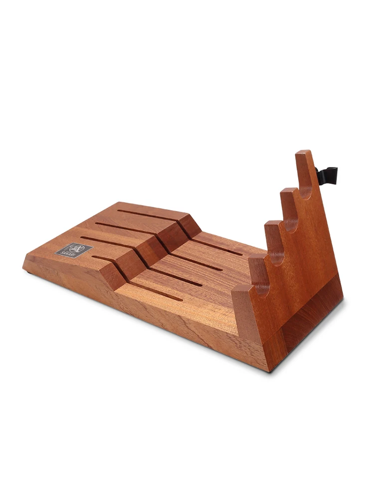 Real Wood Knife Holder Kitchen Supplies Knife Storage Rack Place Knife Rack Knife Tool Rack Wood Knife Stand Storage Shelf
