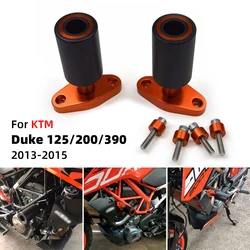 REALZION Duke 125 200 390 Frame Slider Motorcycle Falling Protector Crash Guard Side Bumper CNC For KTM Duke390 Duke200 Duke125