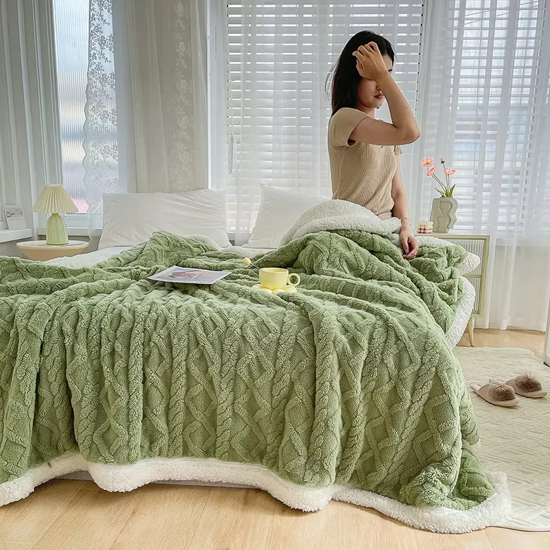 

Soft Blanket Throw Blanket Fuzzy Fluffy Cozy Soft Blanket Fleece Flannel Plush Twin Size Microfiber Blanket for Couch Bed Sofa