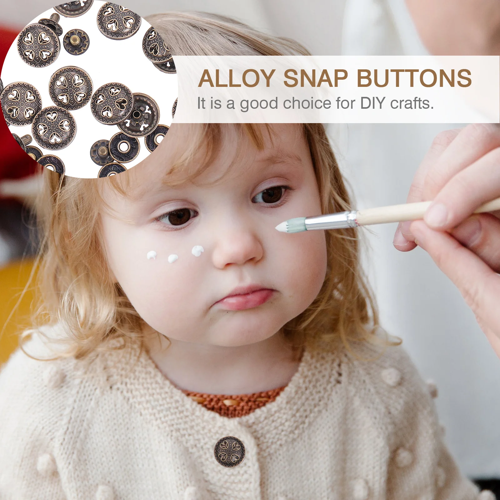 20 مجموعة البرونزية المحفظة مشبك سبائك الزنك مُثبّت كبّاس خمر المشبك زر Diy بها بنفسك الحرفية الكرتون زر ديكور الحرف اليدوية الخياطة #6