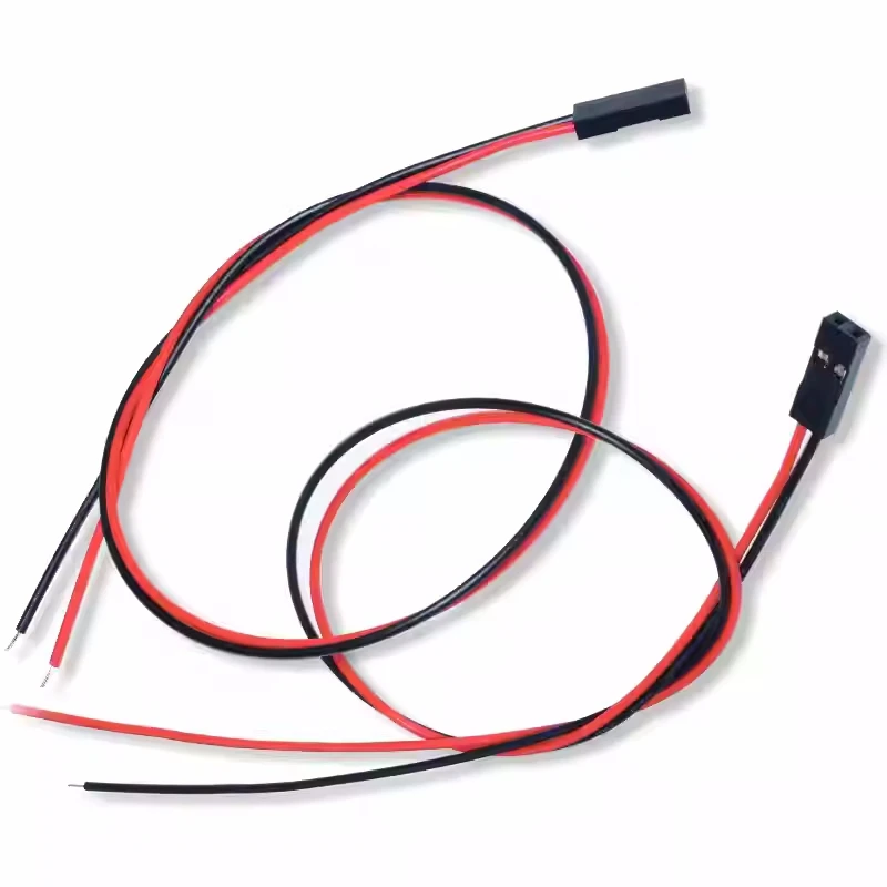 10PCS 2.54mm Pitch 2 Pin Female Jumper Connector Wire Single Head 2P For Dupont Line Length 10CM 20CM 30CM