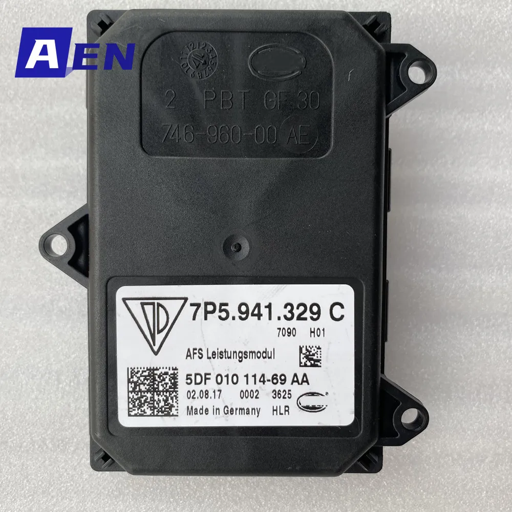 OEM 7P5941329C For VW Porsche Cayenne Full LED Headlight AFS Leistungsmodul Control Unit 7P5.941.329 C Module 5DF 010 114-69 AA