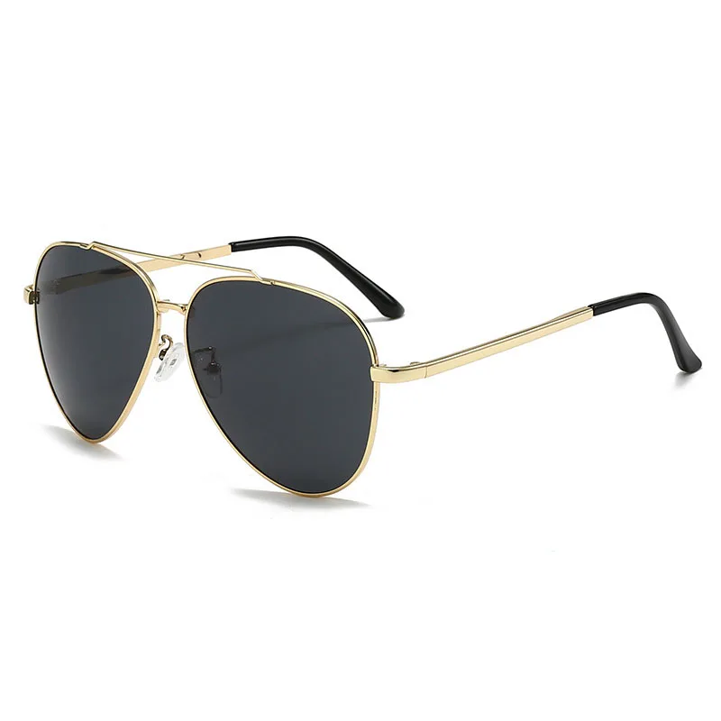 Classic Gold Frame Aviator Sunglasses Unisex UV400 Protection Anti Glare Bridge for Driving Travel Beach Daily Outdoor Eyewear