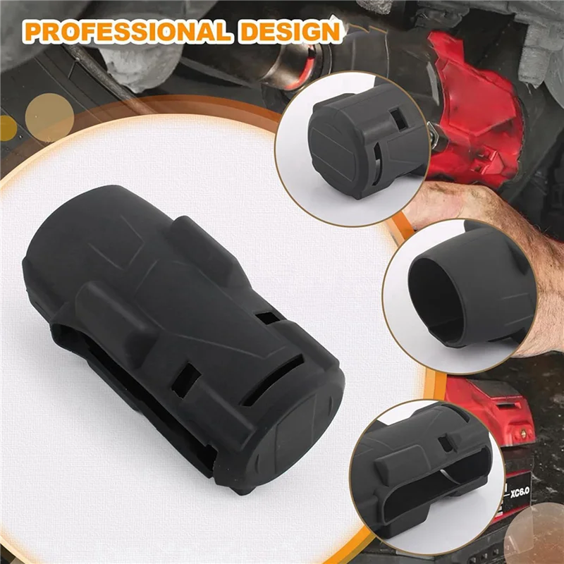 

MCGS-4Pcs 49-16-2967 Защитный чехол для топлива M18, 1/2-дюймовый динамометрический ударный гайковерт 2967-20 Защитный чехол для M18