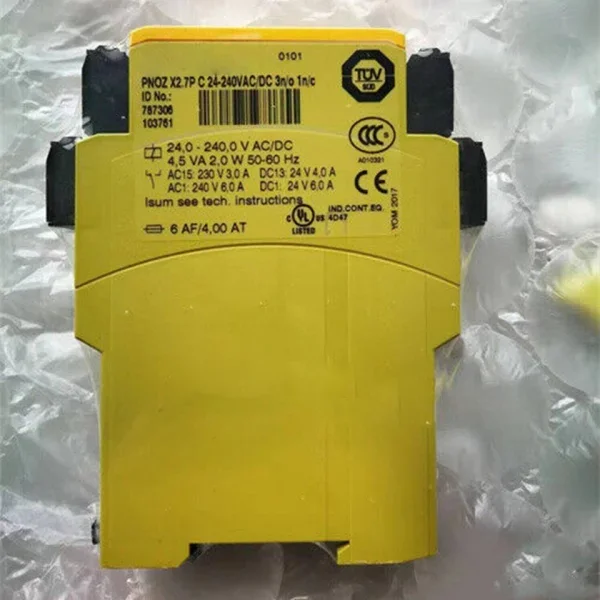 

2026 For X27p C 787306 Safety Relay 24-240vac/dc 3n/o 1n/c Brand New Original Spot Plc