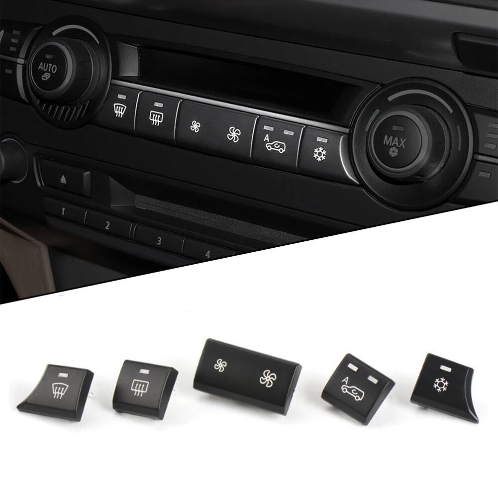 

Improve the Functionality of your For BMW E70 X6 E71 E72 with this 5X Air Heater Climate Vent Control AC Button Switch