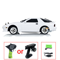 Toys 1/18 Mini LDRC RX7 LD1802 RC Racing Car RWD Gyroscope Wireless Control TOUCAN Electric Drift Vehicles Model for Boys Gifts