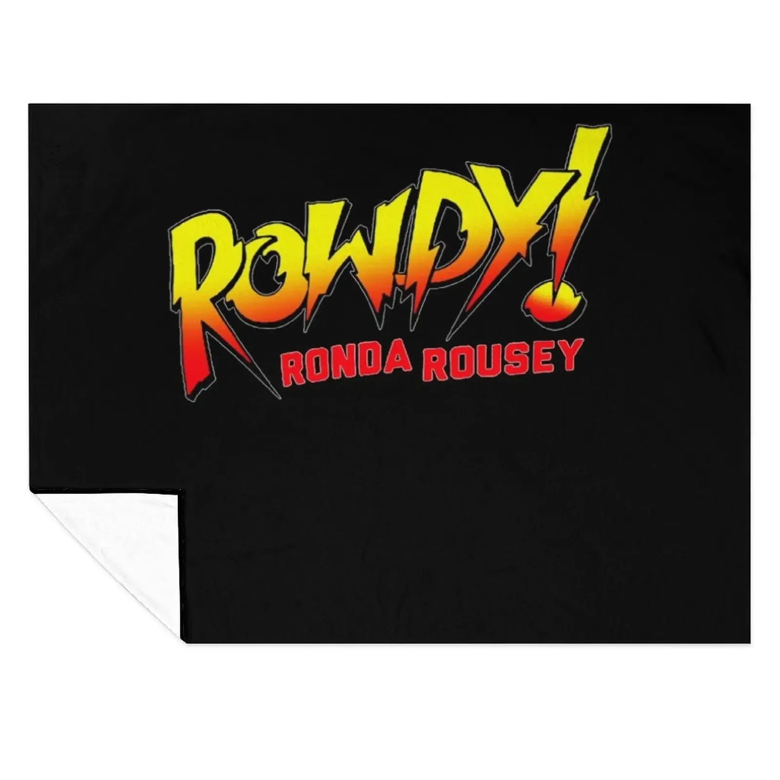 

Ronda Rousey Merch Rowdy Ronda Rousey Throw Blanket Decorative Sofa Bed Fashionable Soft Decorative Beds Blankets
