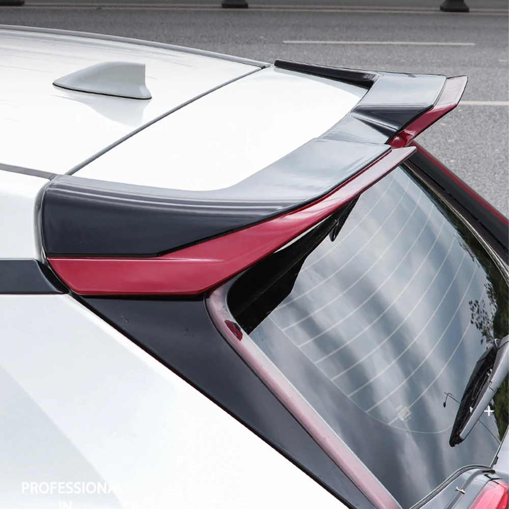 Suitable for Toyota RAV 4 spoiler 2020 2021 2022 2023 4th generation Rav 4 modified top wing rear tail high quality ABS spoilers