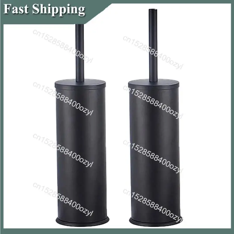 

August 2X алюминиевая щетка для унитаза и набор держателей щетка для чистки ванной комнаты бытовые аксессуары для чистки пола в ванной комнате-черный