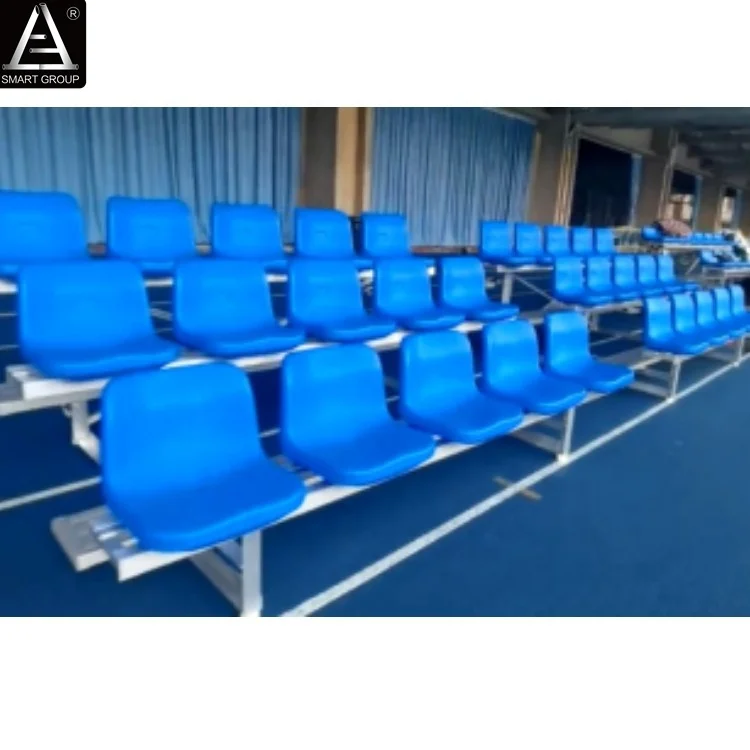 Factory Supply Aluminum School basketball Portable Stadium Bleachers