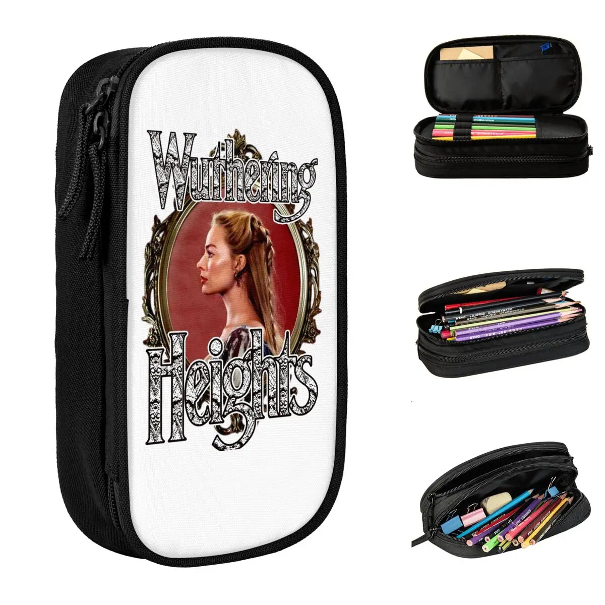 

Wuthering Heights Movie Pencil Cases Lovely Pen Box Bags Girl Boy Large Storage Office Gift Pencilcases