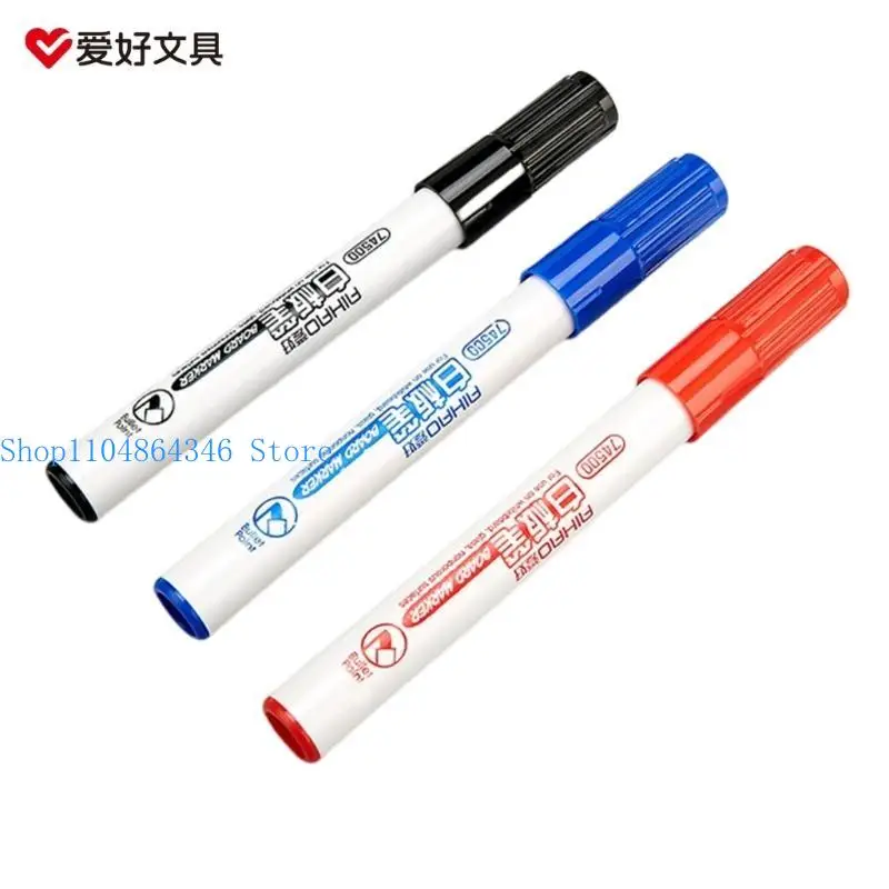 Маркеры с белой доской 5ASD, 3 разных цвето