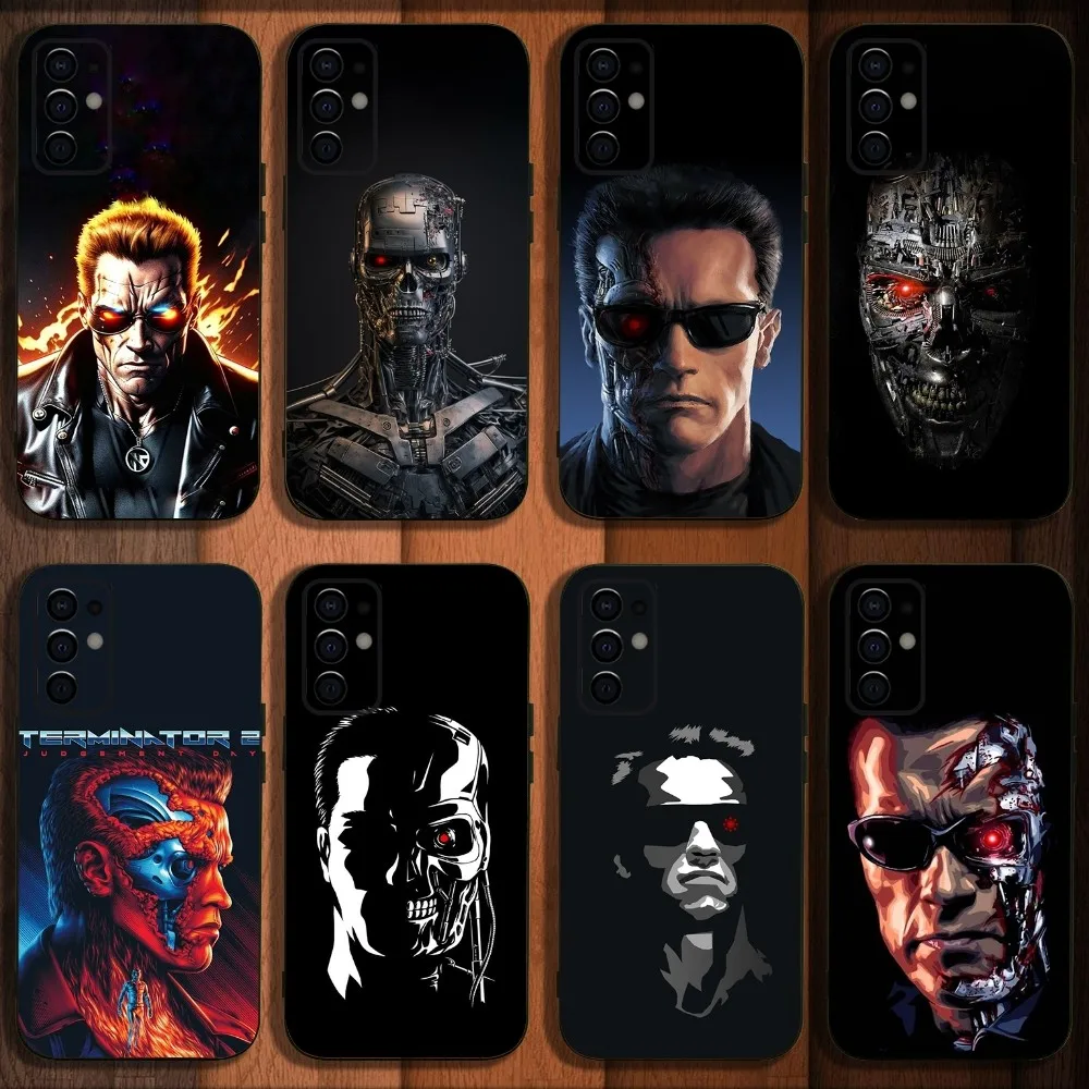 Movie The T-Terminator-s Phone Case For Samsung S24,S21,S22,S23,S30,Ultra,S20,Plus,Fe,Lite,Note,10,9,5G Black Soft Cover